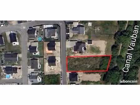 terrain constructible 1 210 m² – weckolsheim – viabilisé – sans commission