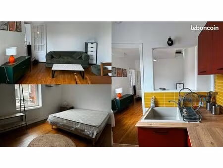 duplex meublé 58 m² – 2 chambres – quartier jamin