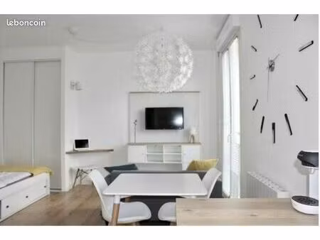 studio meublé 28m² boulevard pasteur
