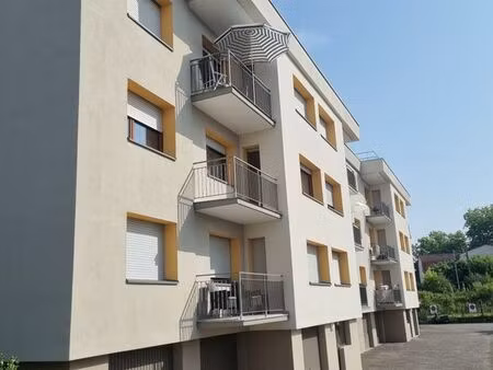 f4 lumineux 81m2 - dpe c/c - mulhouse dornach -garage + cave + 2 balcons - 139900