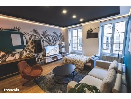 trasbourg petite france - f2 meublé clé en main  rentabilité airbnb démontrée