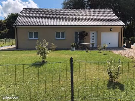 maison plein pied avec garage et terrain