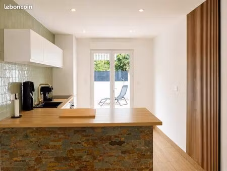 maison 101 m² avec garage  jardin et terrasse – proche frontière espagnole et commerces