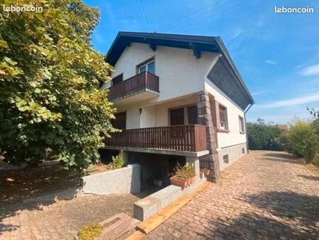 wittelsheim centre – maison 6 pièces avec jardin et potentiel