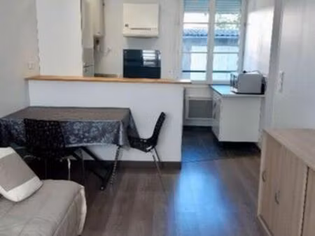 studio 24 m² traversant