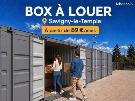garde-meuble et box de stockage individuel toutes surfaces (3 à 14 m2) - accès direct en v