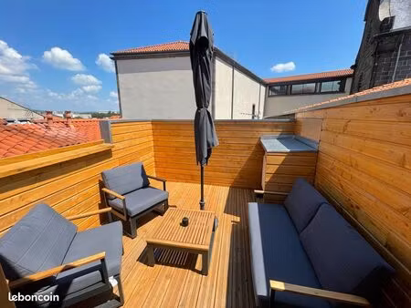??️ chambre meublée climatisée – ? tram a à 200 m – ?️ rooftop – montferrand