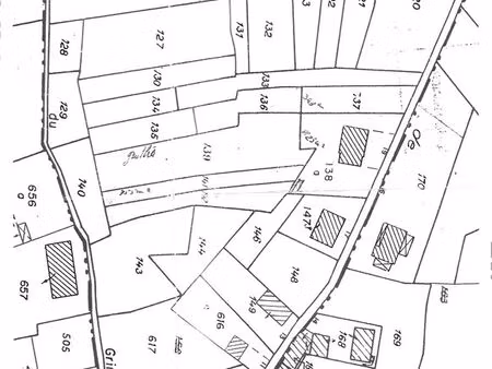 vend 3 parcelles non constructible