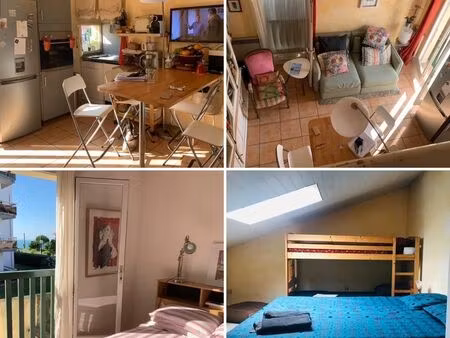 appartement t3 – anglet (zone golf/chambre d’amour) - bail mobilité -940 (cc)