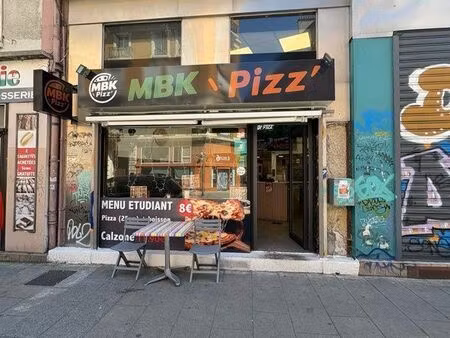 fond de commerce pizzeria