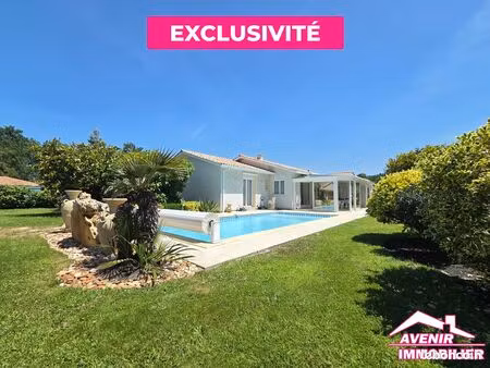maison à vendre – 4 chambres  garage  piscine – le porge