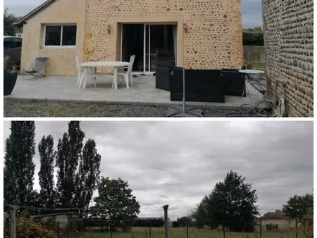maison béarnaise rénovée t4 de 128 m² avec terrasse et grand jardin – disponible à partir 