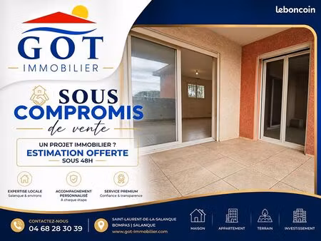 appartement 3 pièces 61 m²
