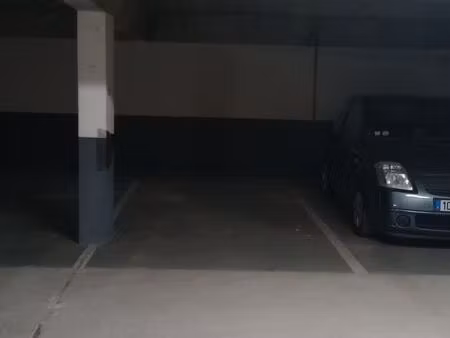 vente place de parking en sous sol