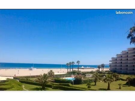canet sud t2 vue mer