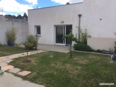 appartement t3 meublé centre ville jardin  terrasse parking