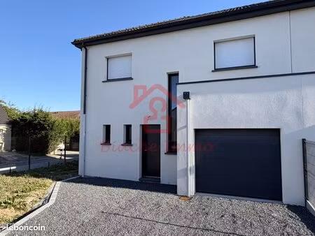 evin-malmaison – maison semi-individuelle neuve – 4 chambres