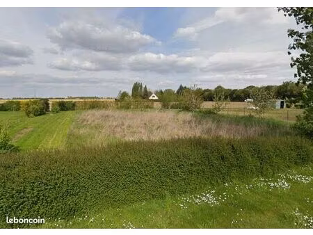 terrain 861 m² hangest en santerre