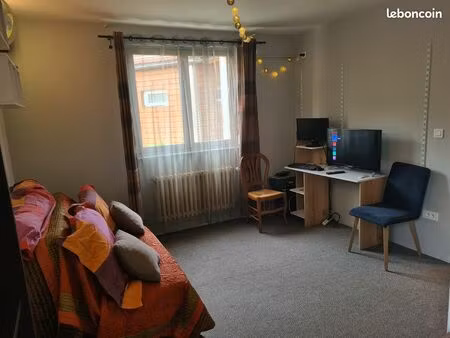 studio internet meublé lafayette chru park lave linge