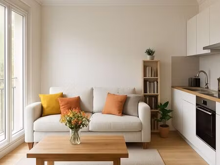 studio 1 pièce 22 m²