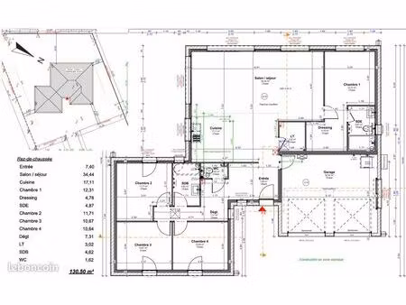 maison neuve 2026 - 130 m² - double garage
