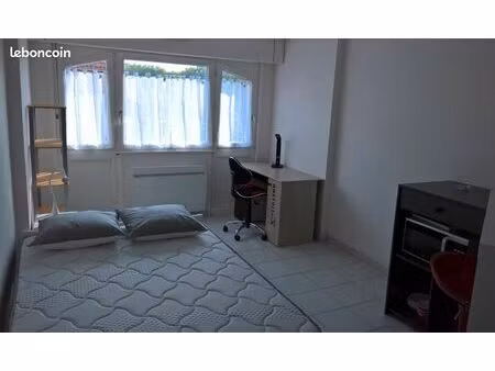 studio meublé illkirch - proximité iut 22 m²