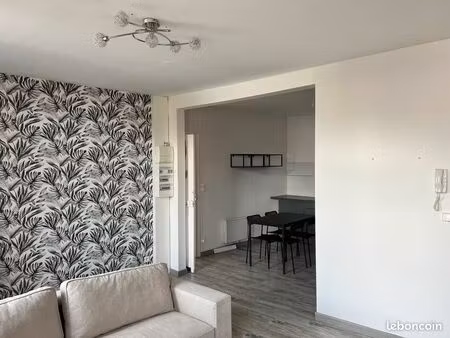 superbe appartement t2 meublé à louer à anzin