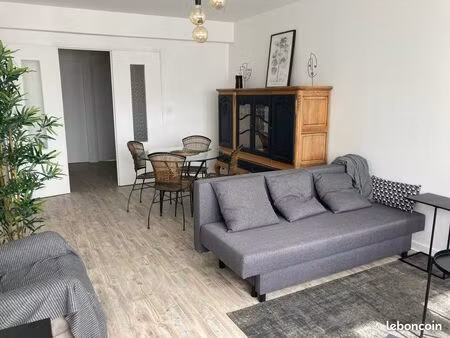 location t3 meublé 72m² marcq-en-baroeul  croisé laroche à 12 min en tram de gare de lille