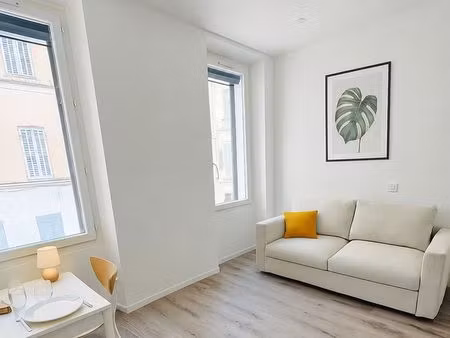 studio meublé avec clim quartier timone