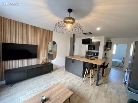 appartement t4 meublé – 63 m² – 3 chambres – parking – rezé centre