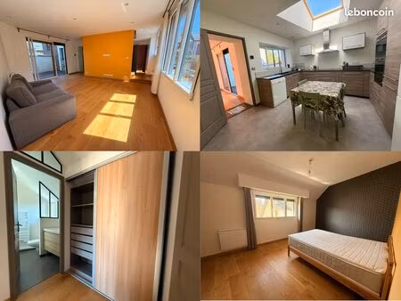maison de ville en triplex - 4 pièces - 94 m² - rennes quartier mauconseil