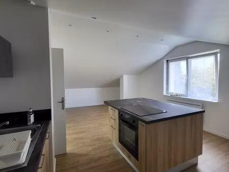 f3 de 85m² avec double garage  2 places de parking   terrasse et jardin