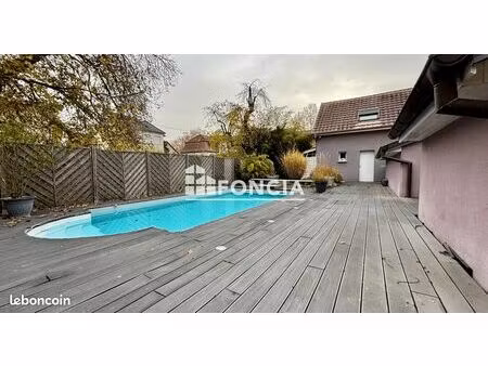 maison de charme avec piscine et jardin arboré à mulhouse dornach