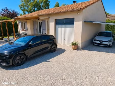 maison individuelle de 84 m² habitables avec garage et terrain de 400 m² – cahuzac