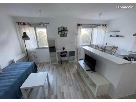 appartement 1 pièce 24 m² meublé parking