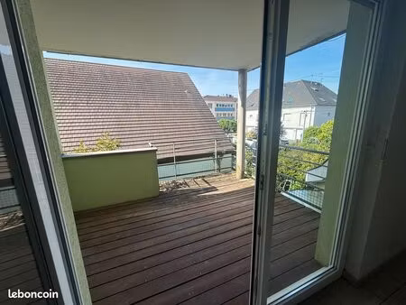 4 pièces  terrasse  parking ostwald