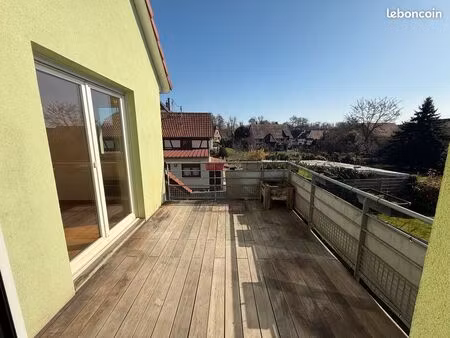 terrasse  parking 2 chambres