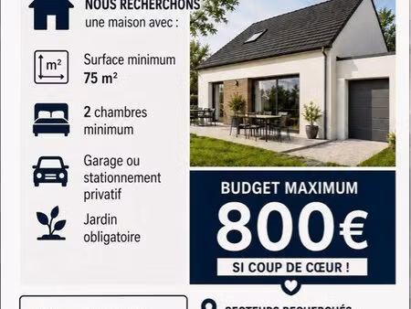 recherche maison ?
