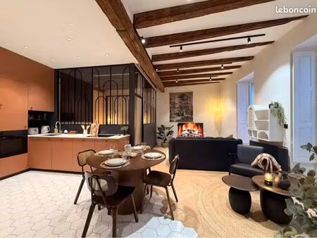 loft meublé 53m² – coeur historique chambéry – 900 cc