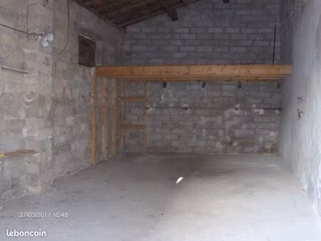  garage-atelier-entrepôt 36m2 près centre-ville