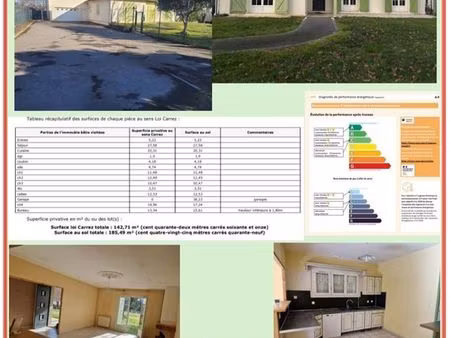 vente maison ibos