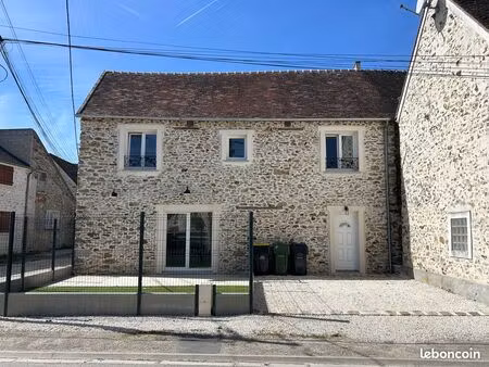 ◊ maison 6 pièces 120 m² faremoutiers – rénovée à neuf – jardin  terrasse  gare