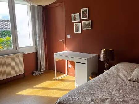 chambre meublée 15 m²  gare et université à pied  420 cc