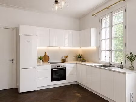 appartement 3 pièces de 81 m2 avec jardin et terrasse