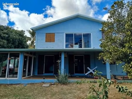 à louer – plaine saint-paul – maison à étage – 128 m² – 4 chambres – terrain 650 m²