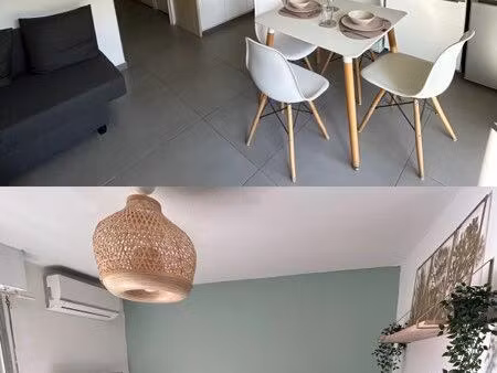 charmant t2 climatisé canet en roussillon [etudiant uniquement]