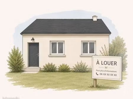 maison a louer guidel