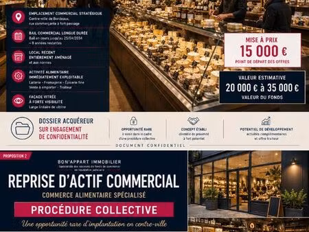 fonds de commerce bordeaux