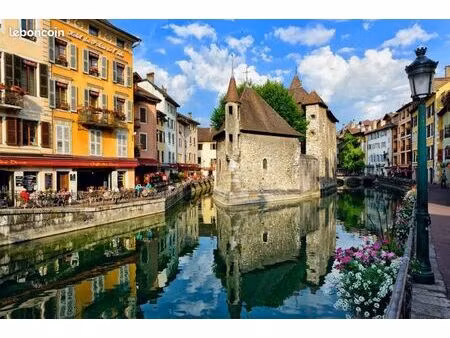 annecy centre - t2 tout équipé - vacances