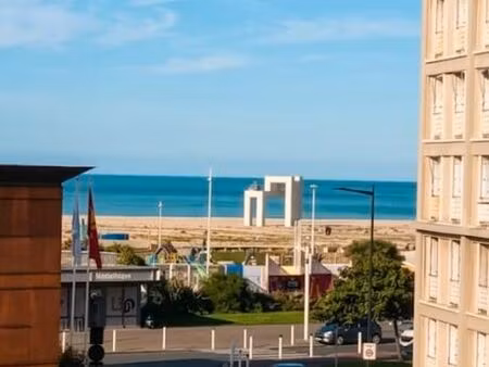 appartement vue mer – 90 m² rénové 2021 – 3 chambres – le havre plage